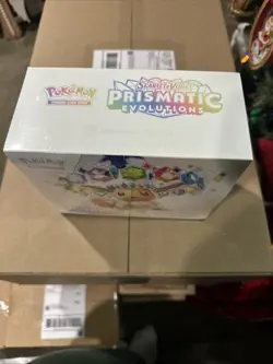 Prismatic Evolutions Pokemon Center Elite Trainer Box ETB Factory Sealed NEW - Image 2