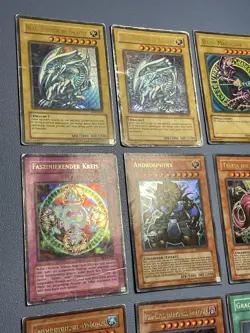 Yu-Gi-Oh! 9x OG - Blauaugiger W. Drache, Dark Magician etc SDK SDY Ultra Super - Image 2