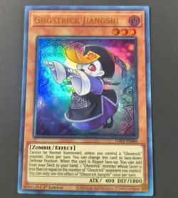 Yu-Gi-Oh! Ghostrick Jiangshi Ultra Rare 1st Edition GFP2-EN066 LP - Image 1