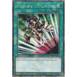 RA02-EN059 Emergency Teleport (Quarter Century Rare) Yu-Gi-Oh! TCG - Image 1
