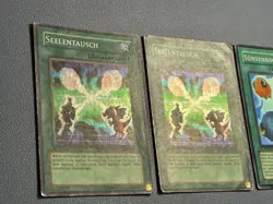 Yu-Gi-Oh! 2x Seelentausch SDY + Sundenbock SDJ 1.Edition Starter Deck Yugi Joey - Image 2