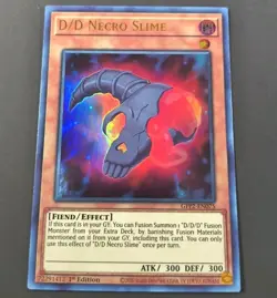 Yu-Gi-Oh! D/D Necro Slime Ultra Rare 1st Edition GFP2-EN075 LP - Image 1