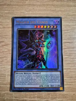 YuGiOh - Magier des Chaos - DUPO-DE001 - 1. Auflage - Near Mint - Ultra Rare - Image 1