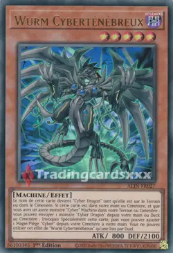 Yu-Gi-Oh! Wurm Cybertenebreux : UR ALIN-FR027 - Image 1
