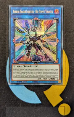 MP24-EN130 Firewall Dragon Darkfluid - Neo Tempest Terahertz Secret Rare YuGiOh - Image 1