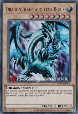 Yu-Gi-Oh! Dragon Blanc aux Yeux Bleus - V.1 : UR LCKC-FR001 - Image 1