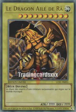 Yu-Gi-Oh! Le Dragon Aile de Ra : UR LC01-FR003 - Image 1