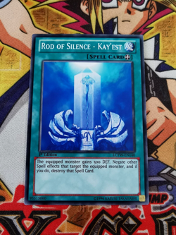 Rod of Silence Kay’est lcyw-en140 1st Edition (NM/VLP) Common Yu-Gi-Oh! - Image 1
