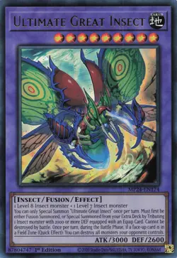 Yugioh MP24-EN174 - Ultimate Great Insect - Ultra Rare - Image 1