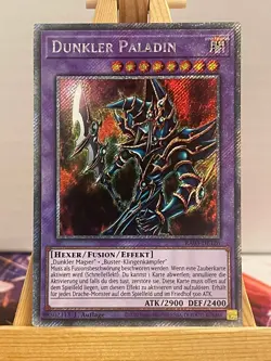 Dunkler Paladin RA03-DE126 Platinum Secret Rare Deutsch NM YUGIOH - Image 1