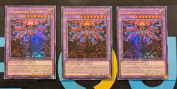 PHRE-EN006 Hecahands Jauzah x3 Ultra Rare 1st Ed YuGiOh Playset - Image 1