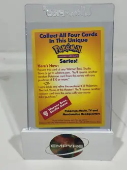 Vintage 1999 Nintendo Pokemon TCG Catch Mew Promo Insert Card - Image 2