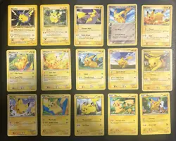 Pikachu Collection Lot Of 15 Cards - Image 1