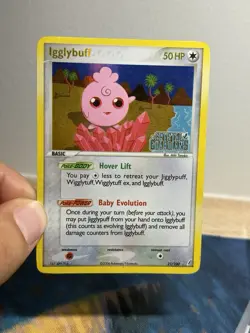 Igglybuff 21/100 Rare Ex Crystal Guardians Reverse Holo Stamped Pokemon Card PL - Image 3