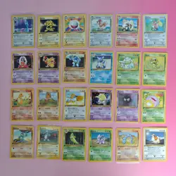 POKEMON BASE SET LOT 35 CARDS 1ST EDITION GERMAN - Image 1