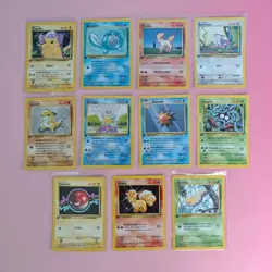 POKEMON BASE SET LOT 35 CARDS 1ST EDITION GERMAN - Image 2