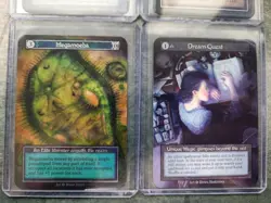 Sorcery Contested Realm Alpha Foil 4 Card Lot Deathspeaker Mix Aqua Megamoeba... - Image 3