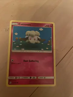 Cottonee Unified Minds 143/236 Pokemon TCG Card LP Regular Common - Image 1