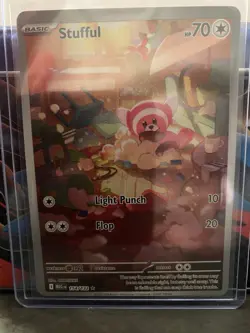 Stufful IR 154/132 MEG Mega Evolution Pokemon Card TCG - NM Illustration Rare - Image 1