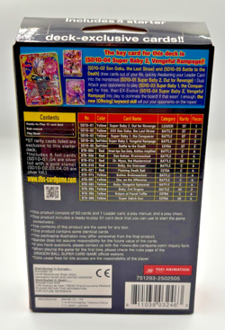 Dragon Ball Super Card Game - SEALED Parasitic Overlord Starter Deck - Bandai - Image 3