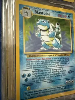 Pokemon TCG Blastoise Holo Unlimited Rare Card Base Set 2/102 - Image 3
