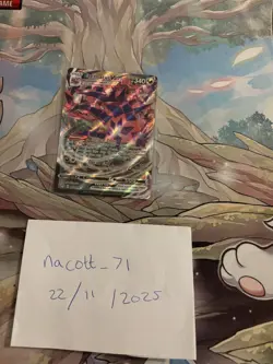 Pokemon TCG Eternatus VMAX 117/189 Darkness Ablaze Card Near Mint - Image 1