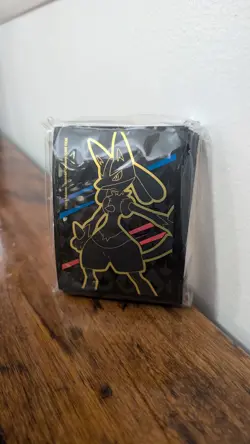 Pokemon TCG: Crown Zenith Elite Trainer Box Card Sleeves - Lucario (65-Pack) - Image 1
