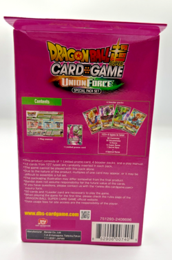 Dragon Ball Super Card Game - SEALED Union Force Special Pack Set - Bandai DBSCG - Image 3