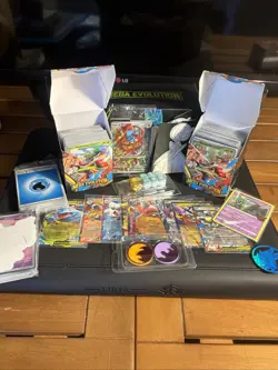 Mega Evolutions Etb Bundle Lot Partial Master Set (all Ex Cards) Promo Riolu - Image 1