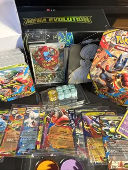 Mega Evolutions Etb Bundle Lot Partial Master Set (all Ex Cards) Promo Riolu - Image 3