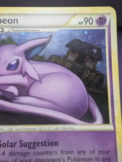 Pokemon Espeon Holo Rare TCG Card 4/95 Call of Legends Series 2011 - Image 5