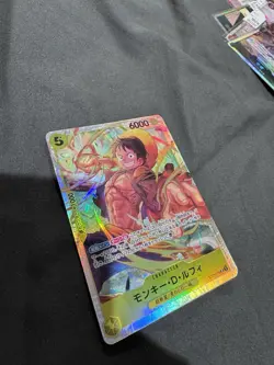 Monkey D Luffy ST13-015 Super Rare The Three Brothers Bond ONE PIECE Card Japan - Image 2