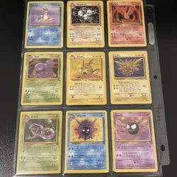 ⭐Complete Non Holo Fossil set Pokemon Cards 1999 WOTC⭐ Pokemon Fossil no 16-62 - Image 2