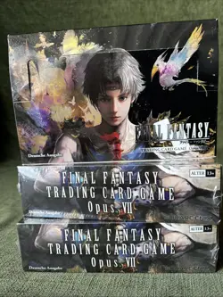 Final Fantasy Trading Card Game Opus VII Deutsche Edition = 108 Packs EM176 - Image 1