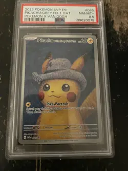 Pikachu with Grey Felt Hat 085 Sv: Scarlet & Violet Promo Cards Regular - Image 1