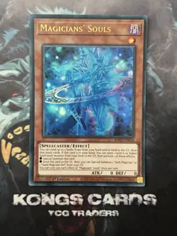 Magicians' Souls RA02-EN014 Ultra Rare Card 1st Edition YuGiOh! NEW - Image 1