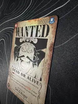 Gol D Roger OP09-118 SP Wanted Poster Manga OP13 One Piece Card English Carrying - Image 4