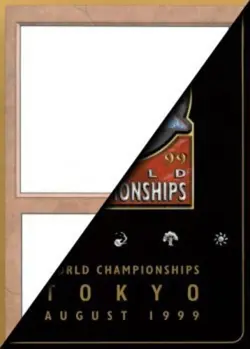 4x Blank - 1999 NM-Mint, English World Championship Cards MTG Magic - Image 1