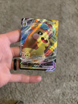 Morpeko Vmax 080/202 Sword & Shield- NM Ultra Rare Full Art Pokemon Card - Image 1