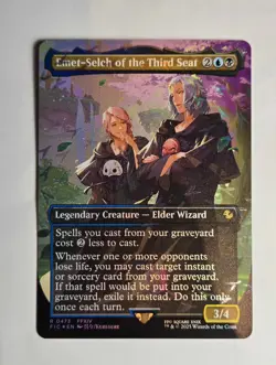 Emet-Selch of the Third Seat (Borderless) (Chocobo Track Foil) FIC 0473 - Image 1