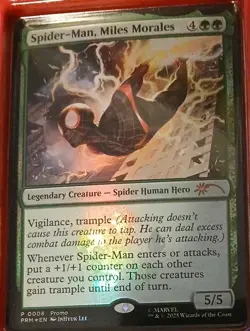 Spider-Man, Miles Morales Unique and Miscellaneous Promos Foil - Image 1