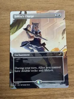 Sokka's Charge R 0066 (Borderless) MTG Avatar The Last Airbender: Eternal Normal - Image 1