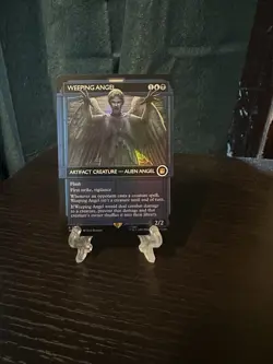 Weeping Angel - #549 - Showcase - Foil - Rare - Magic MTG - Doctor Who Unplayed - Image 1