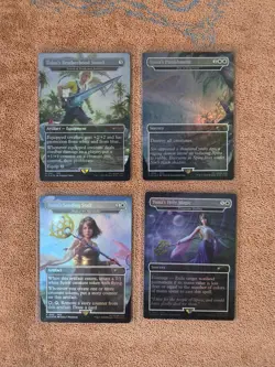 MTG Final Fantasy Rainbow Foil Secret Lair Lot - Image 1