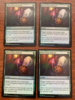 Blossoming Defense FOIL 4x x4 - Kaladesh - NM - Magic The Gathering MTG - Image 1
