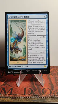 MTG Stormchaser's Talent 0075 Bloomburrow Regular Finish - Image 1