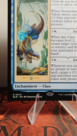 MTG Stormchaser's Talent 0075 Bloomburrow Regular Finish - Image 3