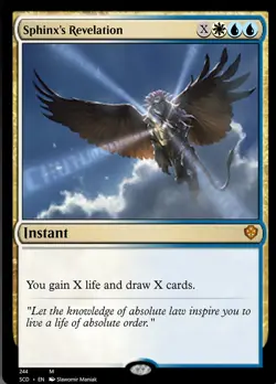 Sphinx's Revelation [Starter Commander Decks] Magic MTG - Image 1