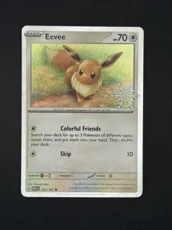 Pikachu & Eevee Stamped Promos - Cosmos Holo Pokemon TCG Holiday Calendar 2025 - Image 4