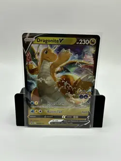 Pokemon Pokemon Go- Dragonite V Black Star Promo SWSH235 - Image 1